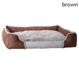 Soft Dog Beds Warm Fleece Lounger Sofa for Small Dogs Large Dog Golden Retriever Bed Pet Products Bed For Dog #15